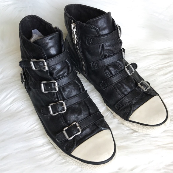 ♥️SOLD♥️ ASH Virgin Leather Hi-Top Sneakers - Picture 5 of 8